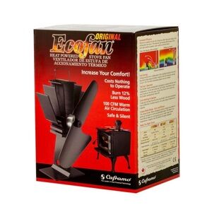 ECOFAN heat powered stove fan